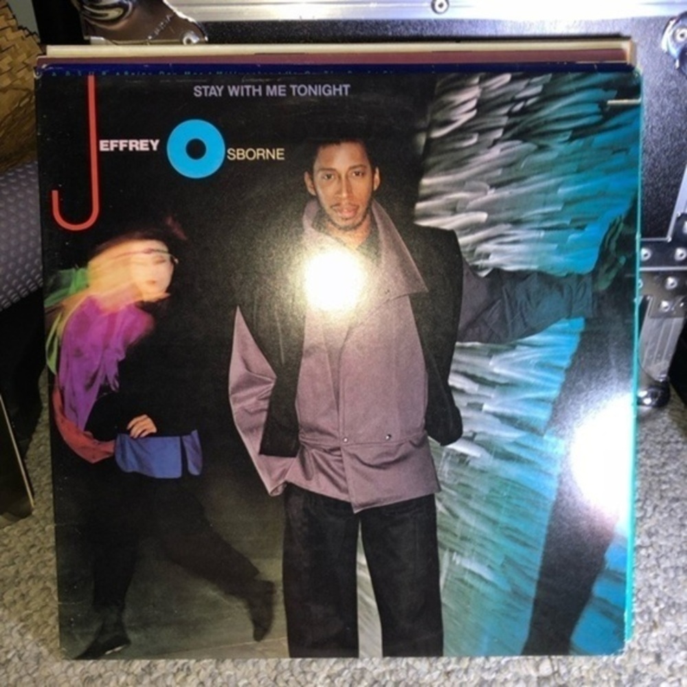 Jeffrey Osborne LP Stay with me Tonight 12” vintage EX​
